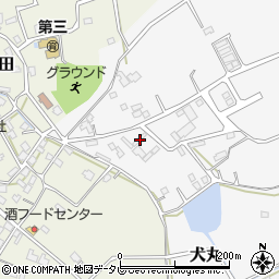 大分県中津市犬丸1248-4周辺の地図