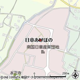 高知県南国市日章あけぼの周辺の地図