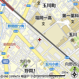 ホーチキ株式会社九州支社　メンテナンスセンター周辺の地図