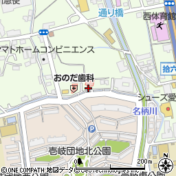 皆良田眼科医院周辺の地図
