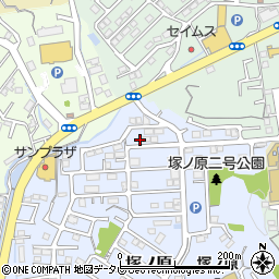 高知県高知市塚ノ原360周辺の地図