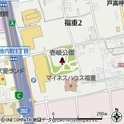 福岡県福岡市西区福重2丁目29周辺の地図