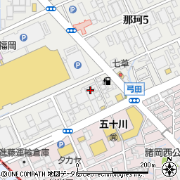 株式会社ニチノー　福岡営業所周辺の地図