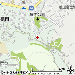 高知県高知市横内364周辺の地図