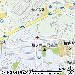 高知県高知市塚ノ原347-3周辺の地図