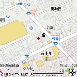 ニチノー福岡営業所周辺の地図