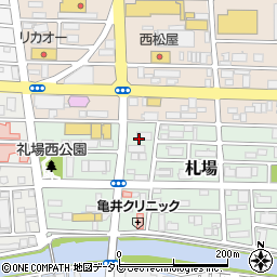 株式会社ナリス化粧品　高知営業所周辺の地図