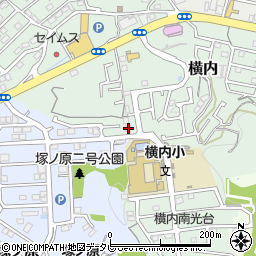 高知県高知市横内208周辺の地図