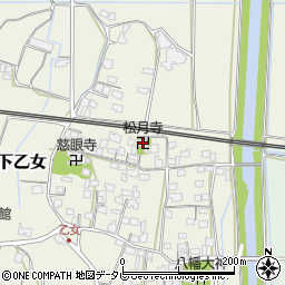 松月寺周辺の地図