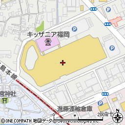 ららぽーと福岡　４Ｆ　スポーツパーク周辺の地図