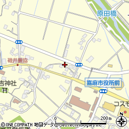 福岡県嘉麻市上臼井1217周辺の地図