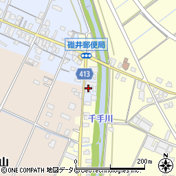 福岡県嘉麻市飯田1-2周辺の地図