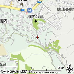 高知県高知市横内350-2周辺の地図