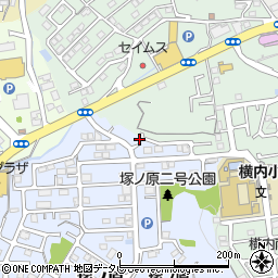 高知県高知市塚ノ原348周辺の地図