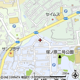 高知県高知市塚ノ原352周辺の地図