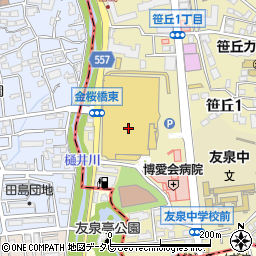 株式会社日本旅行ＯＭＣトラベル　笹丘店周辺の地図