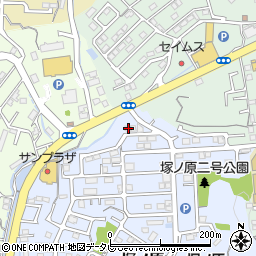 高知県高知市塚ノ原354周辺の地図