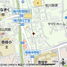 中央福岡ヤクルト販売　福重センター周辺の地図
