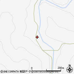 徳島県海部郡海陽町塩深地ノ内周辺の地図