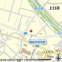 福岡県嘉麻市上臼井322周辺の地図
