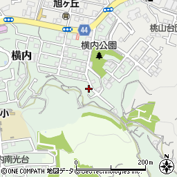 高知県高知市横内369-14周辺の地図