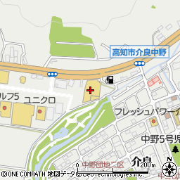 高知銀行パワーセンター ＡＴＭ周辺の地図