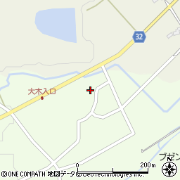 福岡県豊前市下河内2056周辺の地図