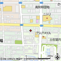高知県高知市南久保1-30周辺の地図