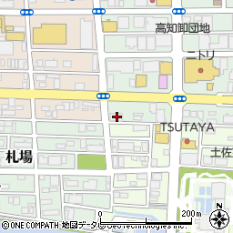高知県高知市南久保1-2周辺の地図