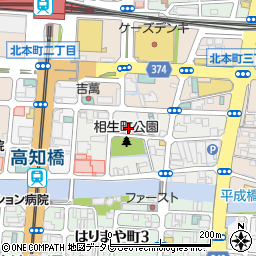 高知県福祉事業財団子供の家周辺の地図