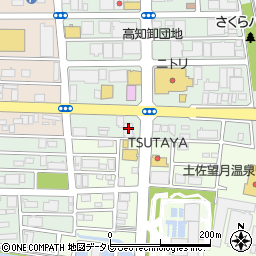高知県高知市南久保1-21周辺の地図