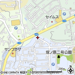 高知県高知市塚ノ原353周辺の地図