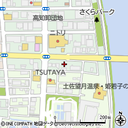 高知県高知市南久保2周辺の地図