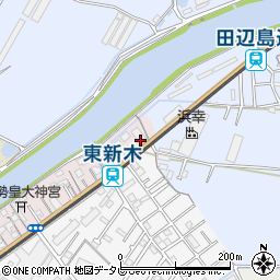 東神物産株式会社周辺の地図