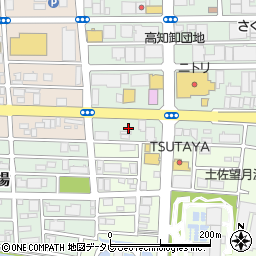高知県高知市南久保1周辺の地図