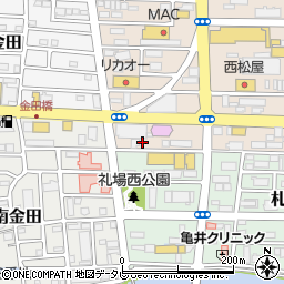 株式会社田窪工業所高知出張所周辺の地図