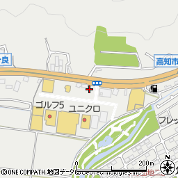 スポーツデポ高知店周辺の地図