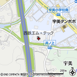 西鉄エム・テック株式会社　福岡工場部品課周辺の地図