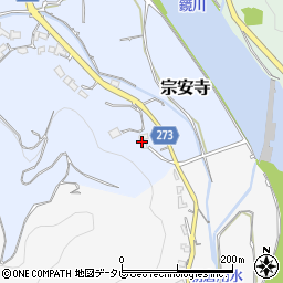 高知県高知市宗安寺8周辺の地図