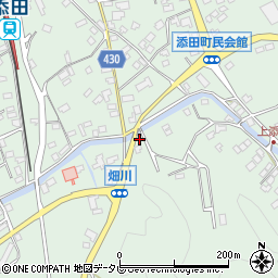 福岡県田川郡添田町添田878周辺の地図