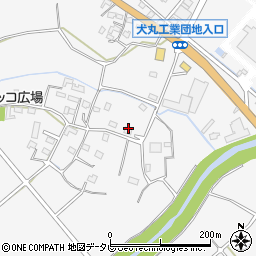 大分県中津市犬丸834-2周辺の地図