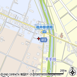 福岡県嘉麻市飯田1-17周辺の地図