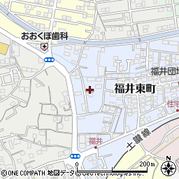 福井中簡易郵便局周辺の地図