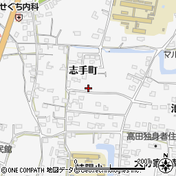 大分県豊後高田市志手町周辺の地図