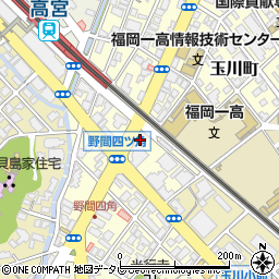 株式会社福岡九州クボタ　特販営業部周辺の地図
