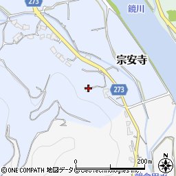 高知県高知市宗安寺1071周辺の地図