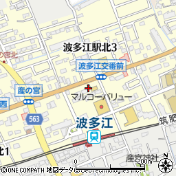 糸島警察署波多江交番周辺の地図