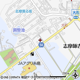 福岡県糸島市志摩師吉5-18周辺の地図
