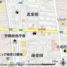 コスモセルフステーション金田ＳＳ周辺の地図