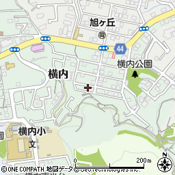 高知県高知市横内384周辺の地図